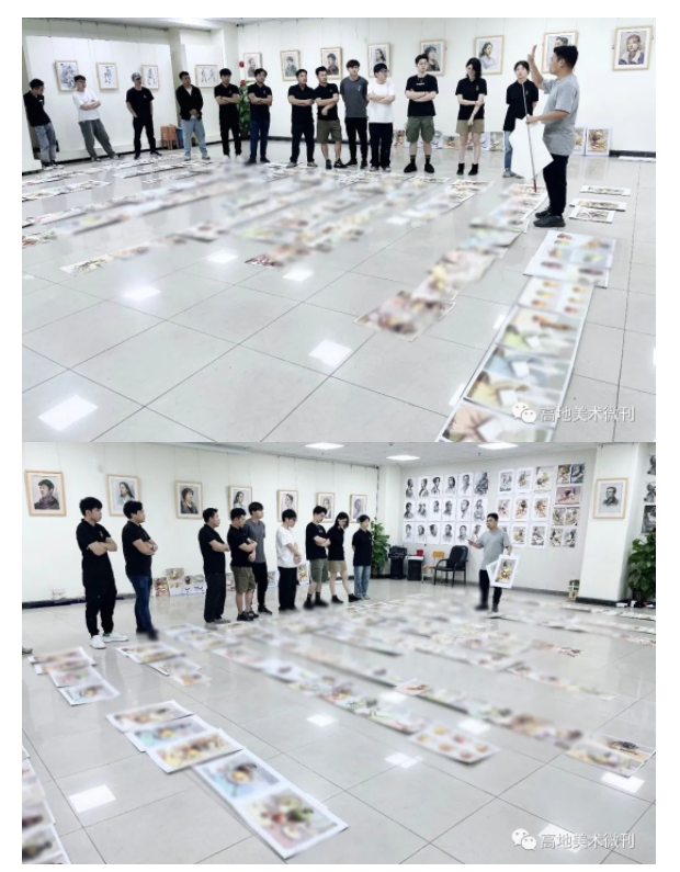 高地美术教师色彩内训